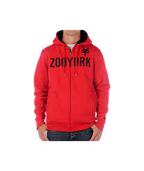 Zoo York Straight Core Red Hoodie Zumiez