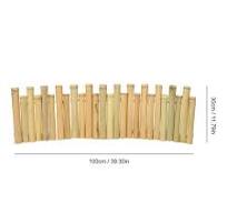 Raindrops Long Bamboo Pole Bamboo Fence Material Garden ...