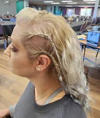 I had the honor of doing hair for my friend's son's wedding yesterday. The  theme was viking and it was a challenge, but so fun! #wedding #bridal  #weddinghair #vikinghair