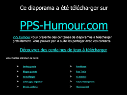 Voir plus d'idées sur le thème humour, blague, drôle. Ppt Pps Humour Vous Presente Des Centaines De Diaporamas A Telecharger Gratuitement Vous Pouvez Par La Suite Les Partager Powerpoint Presentation Id 330558