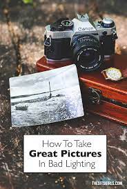 Don T Let Bad Lighting Stop You From Capturing Great Moments With Your Camera Use These Tips To Be Prepared And Take Great Photos Photography Lessons Dslr Photography Photography Tutorials