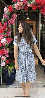 Summer Dressy Outfits Chic Summer Outfits Gingham Dress Follow Us On Instagram Shopdarlingstyle Dresses Meeting Outfit