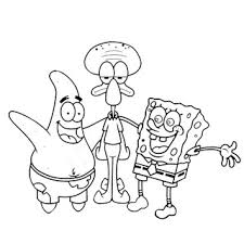 Aneka gambar mewarnai gambar mewarnai sponge bob dan kawan kawan untuk anak . Mewarnai Spongebob Shopee Indonesia