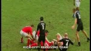 For a kick down the centre, flankers 6 and 7. Level 1 Sevens 02 Kick Off Receiving Team Youtube