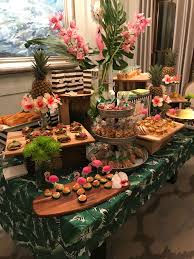 Hawaiian Party Table Tropical Birthday Party Hawaiian Luau Party Hawaiian Party Decorations