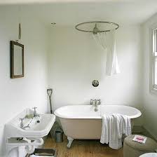 Freestanding Bath Shower Curtain In 2020 Bathroom Freestanding Round Shower Curtain Rod Clawfoot Tub Shower