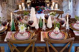 Setting a beautiful table will help you to celebrate the magic of the season. 40 Christmas Table Decorations Festive Table Setting Ideas For Holiday Parties Hgtv