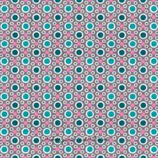 Coton Enduit Petit Pan Bulle Gris Motif Imprime Coupon De Tissus Tissu