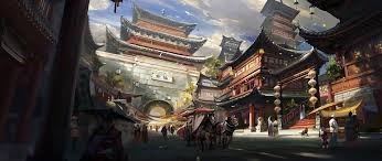 Maybe you would like to learn more about one of these? Pagoda Temple Ultra Wide Japan Fantasy City Artwork Hd Wallpaper Wallpaper Flare