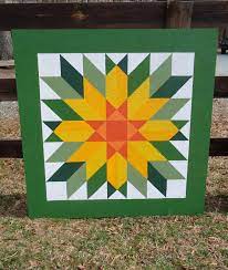 They really aren't as hard as you might think. Barn Quilt Sunflower Google Search Painted Barn Quilts Barn Quilt Patterns Barn Quilts
