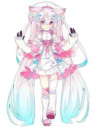 ミクの日に手を繋ごう企画2018 anime character design anime art girl anime neko