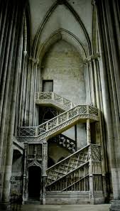 Gothic Staircase Cathedrale Notre Dame Rouen France Por Iolaire Http Www Flickr Com Photos Iolaire24 269591 Stairs Gothic Architecture Architecture