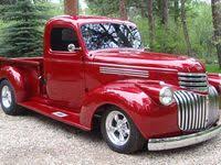 Image result for Ruby Glow Red 1946 Truck