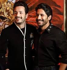 Akhil Akkineni With His Brother Akkineni Naga Chaitanya Celebrities Infoseemedia