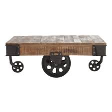 Ce produit fait partie de la gamme ylun : Colorado Table Basse Rectangulaire Maisons Du Monde
