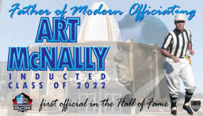 Art McNally, the only official in the Pro Football Hall of Fame and father  of modern officiating, dies at 97