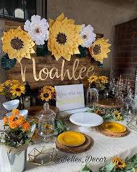 Belles Decor Belles Decor Instagram Photos And Videos Sunflower Party Sunflower Birthday Parties Sunflower Baby Showers