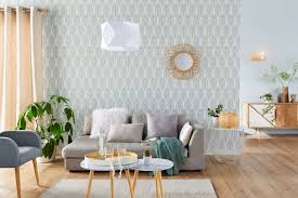 Envie De Bien Etre Au Naturel Avec Ses Accents Graphiques Et Vegetales La Tendance Nature Vegetale Vous Plongera Dans La Do Idees De Decor Papier Peint Deco