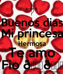 Buenos Dias Mi Princesa Hermosa Te Amo Fio Rustic Mason Jars Poster Generator Small Space Diy