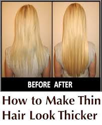 You can blend it into a blender for a finer mix. How To Make Thin Hair Look Thicker Positivemed Hair Looks Hair Skin Hairstyles For Thin Hair
