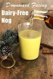Downward Facing Dairy Free Eggnog Recipe Warmly Spiced