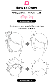 Hair style ideas for when creating female anime/manga characters. How To Draw Kawaii Hairstyles And Adapt Manga Hairstyles