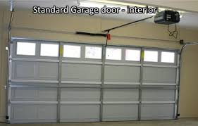 steel back garage door or insulated