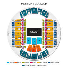 mississippi coliseum 2019 seating chart