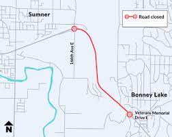 Sr 410 Remains Closed Between Sumner And Bonney Lake Kent Reporter