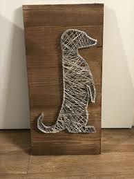 Erdmannchen Diyideen Stringart Fadenbild Holz Diygeschenkidee Tiere Basteln Erdmannchen Diy Ideen Geschenke Fadenbilder