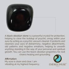 Pin By Kaytina Frampton On Crystals In 2020 Black Obsidian Stone Obsidian Stone Crystal Healing Stones