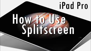 Ipad Pro How To Use Split Screen H2techvideos Youtube