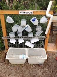 We Have Used Recycled Milk Bottles And Packing Foam Edges To Update Our Outdoor Outdoor Learning Spaces Outdoor Learning Outdoor Play Spaces