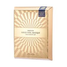 It S Skin Prestige Gold Foil Masque D Escargot 5 Ea Lip Patch Masque Gold Foil