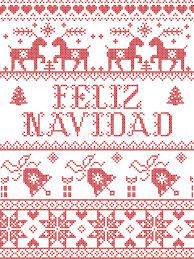 Maybe you would like to learn more about one of these? Christmas Pattern Spanish Feliz Navidad Seamless Pattern Inspired By Nordic Culture Festive Winter In Cross Stitch Heart Stock Vector Illustration Of Cross Natal 126038854
