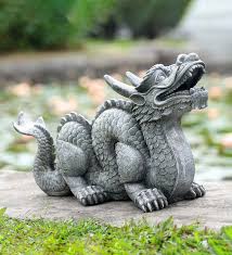 10 unusual and upcycled container gardens. Indoor Outdoor Asian Style Dragon Sculpture Wind And Weather