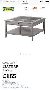 Coffee tables end tables & side tables console tables & sofa tables a small end or side table can have a large impact on convenience as well as home décor. Liatorp Coffee Table White Glass 93x93 Cm Coffee Table Ikea Coffee Table Table