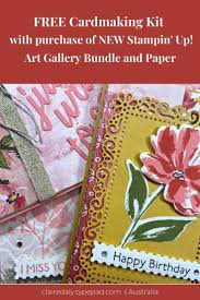 45 item (s) 26 46 74 90. Stampin Up Australia Claire Daly Independent Demonstrator Melbourne In 2021 Card Making Kits Handmade Cards Stampin Up Cardmaking