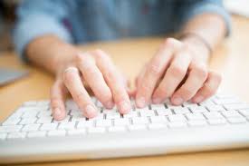 Today we are going to tell you how to you can press the search icon in the left corner of the task bar and enter the word region, then click on region & language settings, then click on. Close Up Of Male Designer Typing On Computer Keyboard In Printing Press Studio Stockphoto