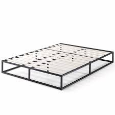 Mattress foundations are built from wood or metal and will help allow circulation around the mattress to aid in temperature regulation. Zinus Joseph 25cm Modern Platforma Queen Bed Frame With Mattress Foundation Base Bunnings Australia