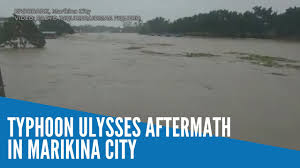 When typhoon ondoy struck, flood water was. Typhoon Ulysses Aftermath In Marikina City Youtube