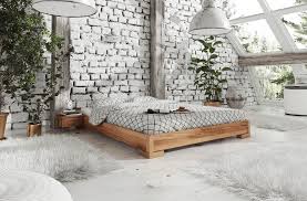 Bett dachschrage niedriges bett niedriges bettgestell 180 cz from bett mit niedrigem kopfteil, source:thelongkhan.com. Pin Auf Holzbetten
