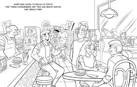 Download or print jughead eating hamburger in archie comics coloring page for free plus other related archie coloring page. Archie S Riverdale Road Trip Book By Buzzpop Official Publisher Page Simon Schuster