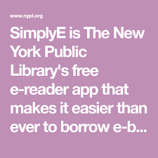 Simplye New York Public Library Public Library Ebook