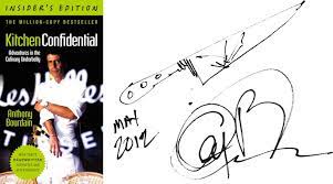 Here S A Sneak Peek At The New Annotated Edition Of Anthony Bourdain S Kitchen Confidential Kitchen Confidential Anthony Bourdain Words