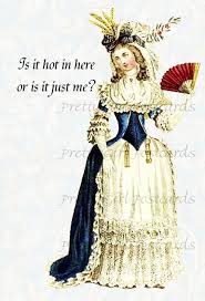 Is It Hot In Here Or Is It Just Me Is It Hot In Here Or Is It Just Me Marie Antoinette Cards Only At Pretty Girl Postcards Marie Antoinette Paper Art Postcard
