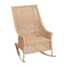 Our One Of A Kind Wicker Rocking Chair Combines Two Beloved Styles Into One Trendy Timeless Look Wicker Rocking Chair Outdoor Wicker Furniture Wicker Rocker
