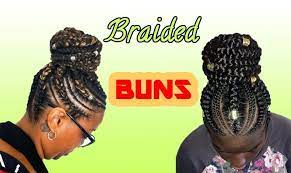 Braided Bun Hairstyles A Guide To Perfection Curly Craze Braided Bun Hairstyles Braided Bun Braids For Black Hair