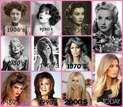 Hair Throughout The Decades Hc Hair Vintage Hairstyles Decades Party