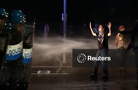 FIFA World Cup - UEFA Qualifiers - Protesters rally against the Israeli national team